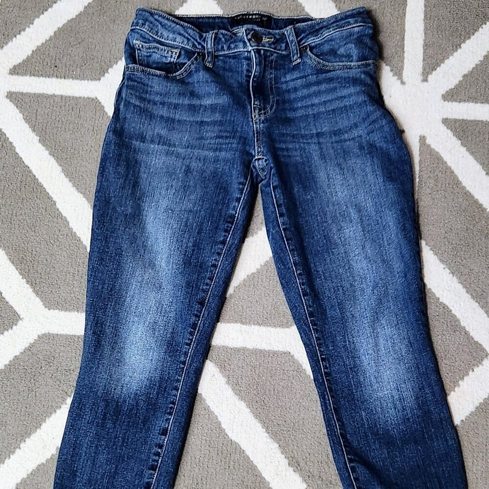 Lucky Brand Ankle Jeans - Classic Blue Denim, Size 4/27